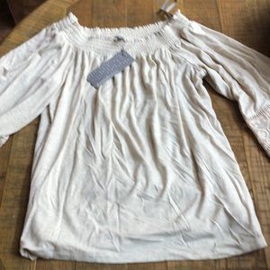 Super soft cream top brand new